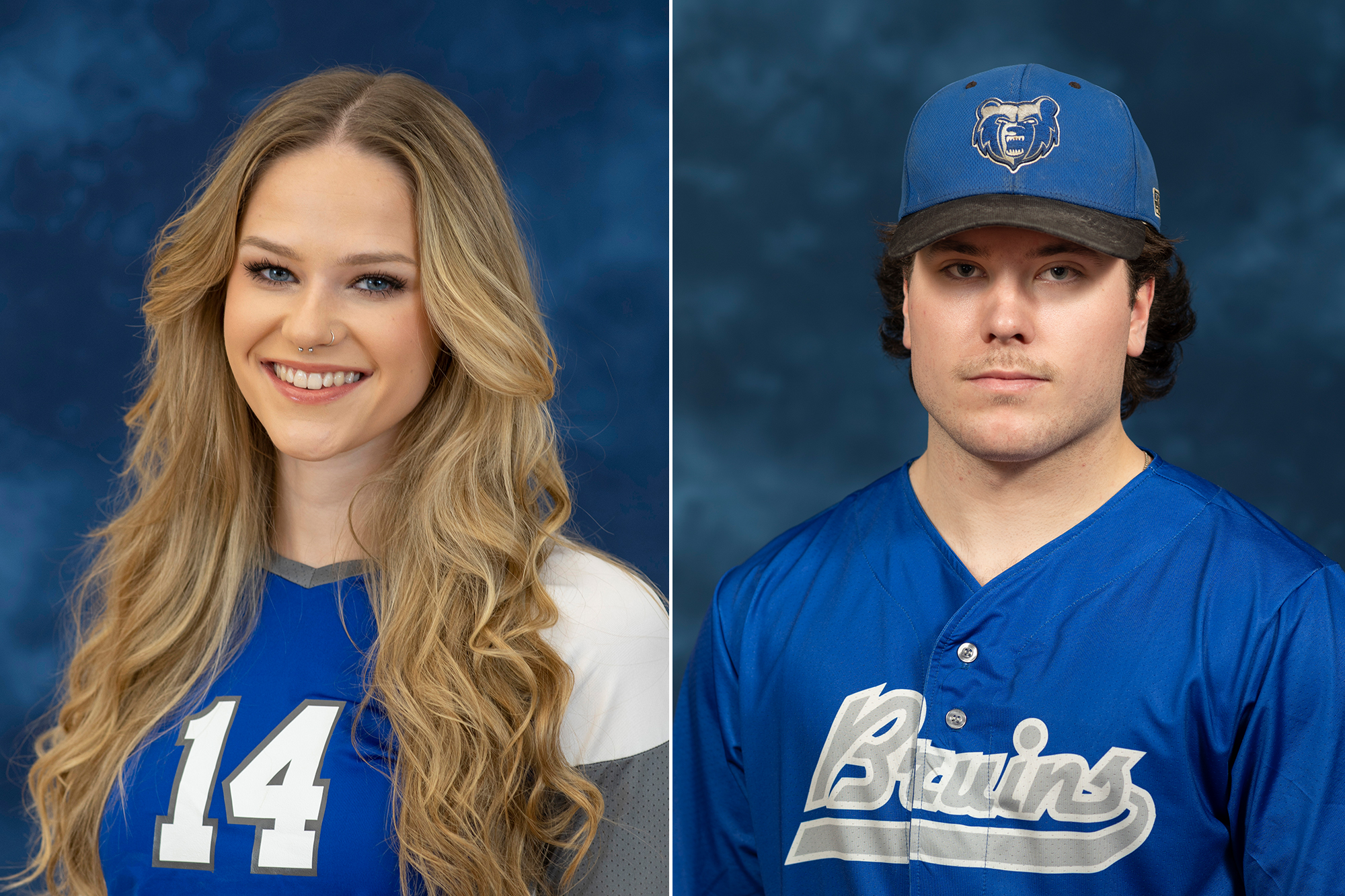 2022 KCC Scholar Athletes - Grace Hall and Tate Peterson