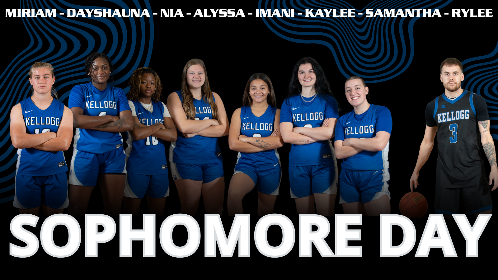 Basketball Honors Sophomore Class at Final Home Games