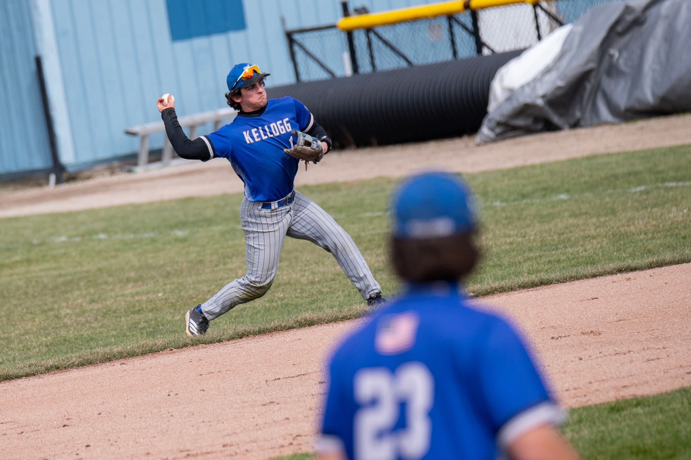 Baseball Sweeps Glen Oaks Series