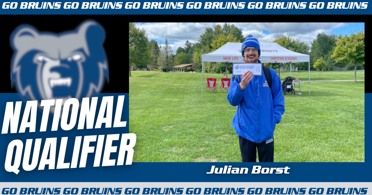 Men's XC Individual Qualifies for Nationals